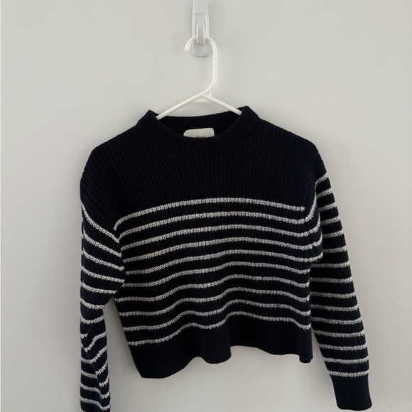 Aritzia Wilfred Striped Knit Sweater - Picture 1 of 3